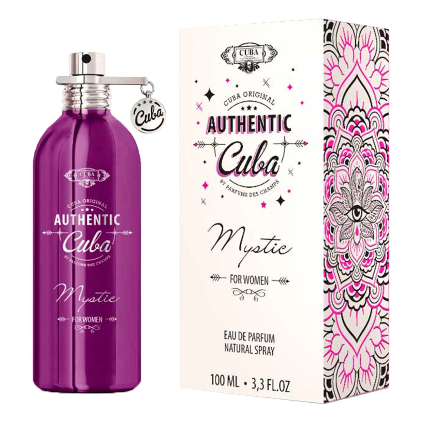 Cuba Authentic Mystic 3.3oz Women EDP by Cuba