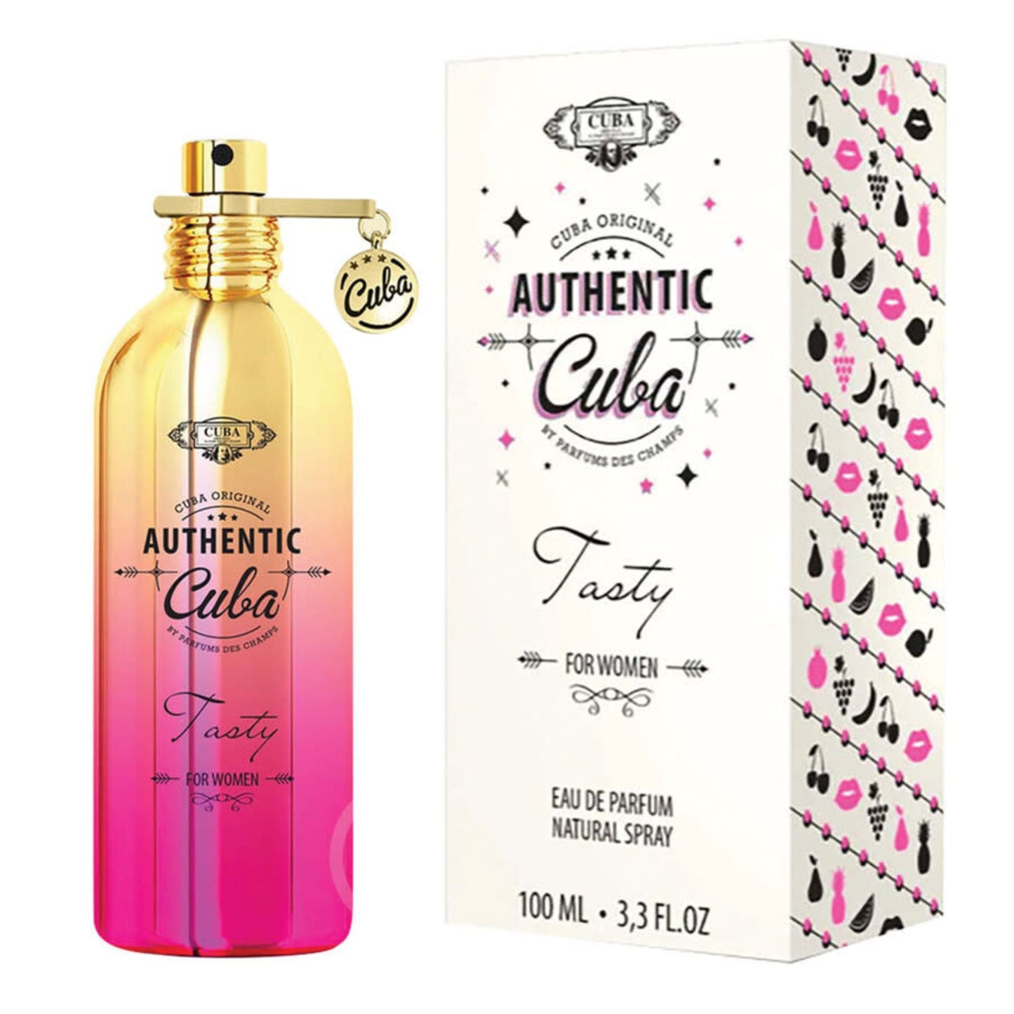 Cuba Authentic Tasty 3.3oz Women EDP by Cuba