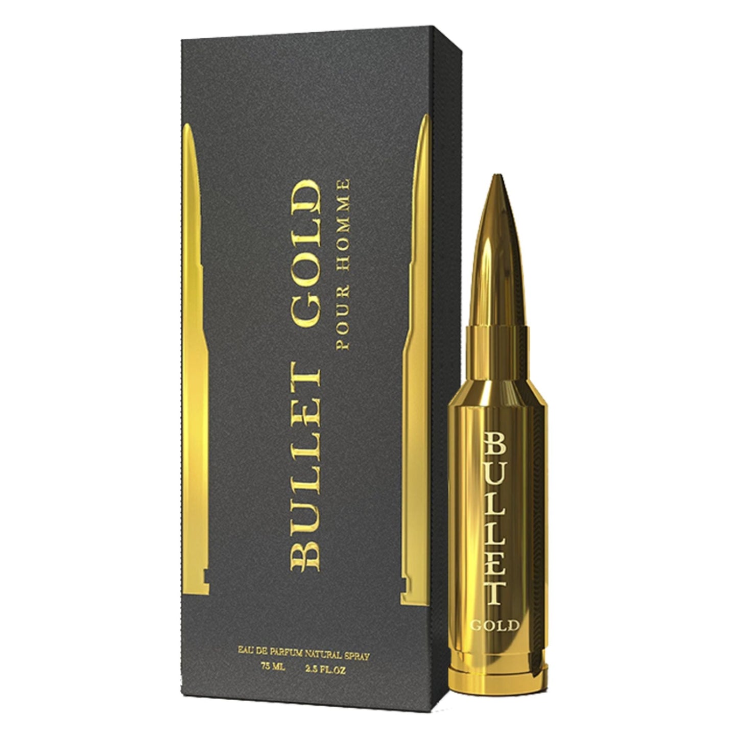 Bharara Bullet Gold 2.2oz Men EDP Spray by Bharara
