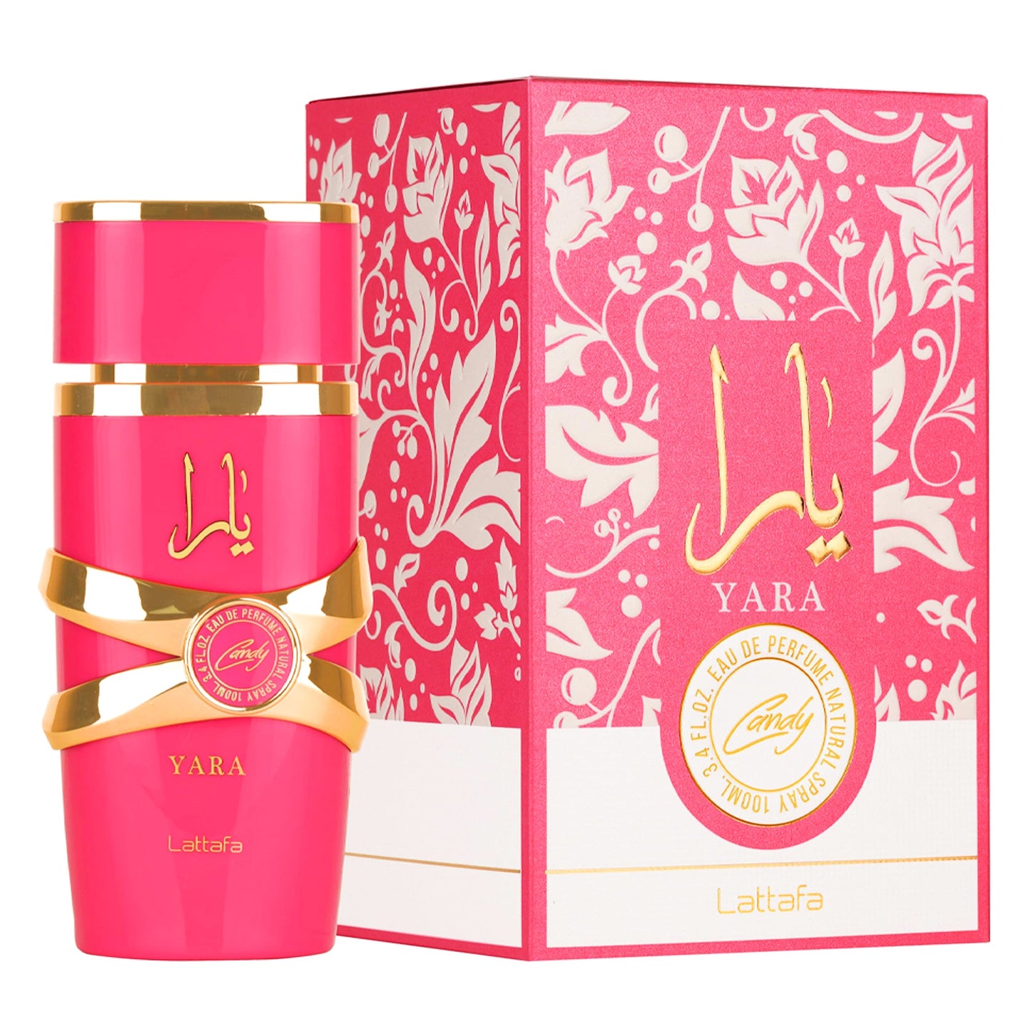 Lattafa Yara Candy 3.4oz Women EDP Spray by Lattafa