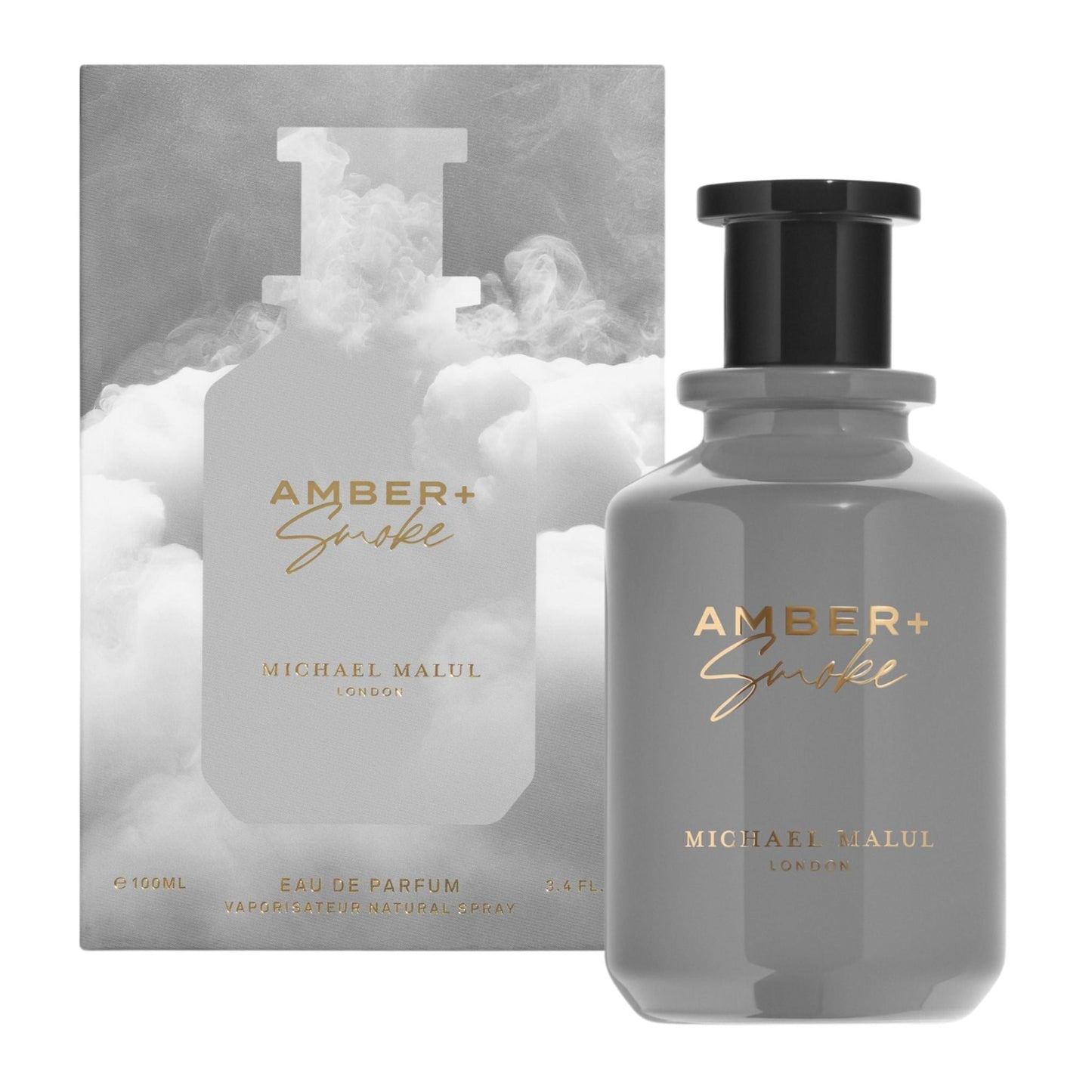 Michael Malul Amber+Smoke 3.4oz Men EDP Spray by Michael Malul