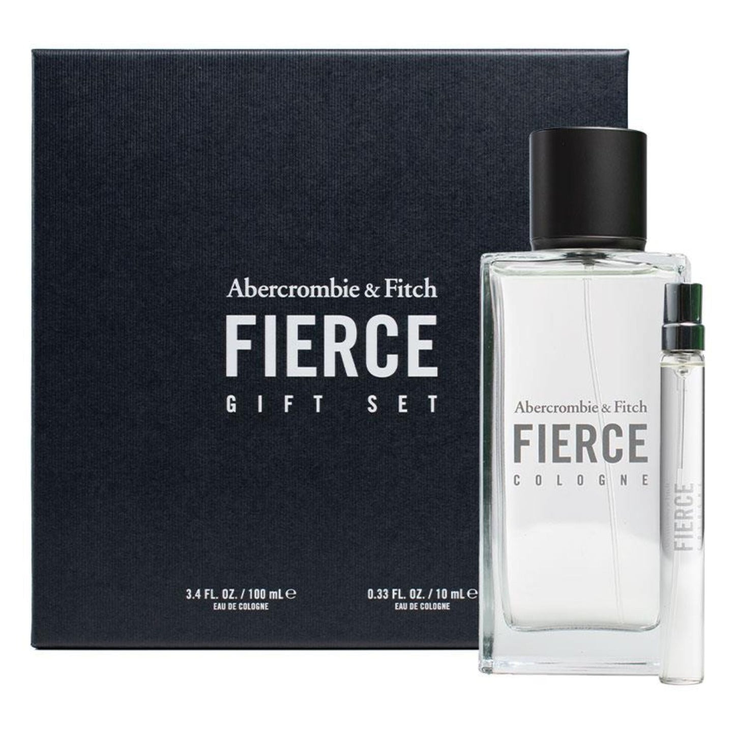 Abercrombie & Fitch Fierce 2-Piece Set 3.4oz Men EDP Spray by Abercrombie & Fitch