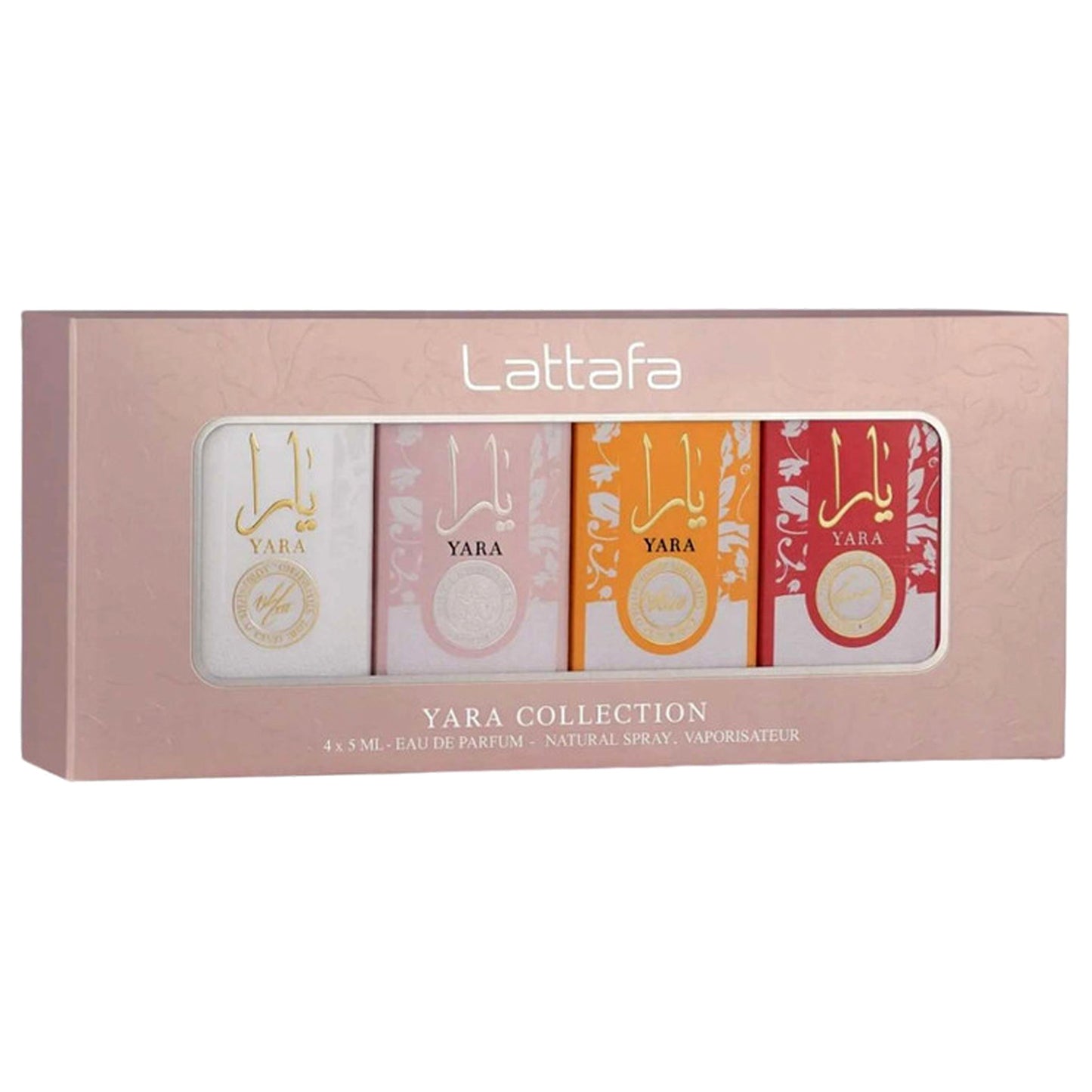 Lattafa Yara Mini Collection 4x 0.16oz Women EDP Splash by Lattafa
