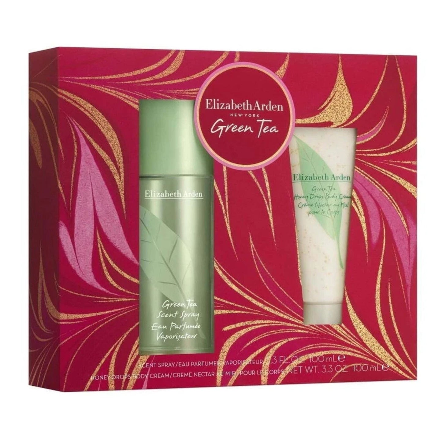 Green Tea 2-Piece Set 3.3oz Women EDP Spray by Elizabeth Arden