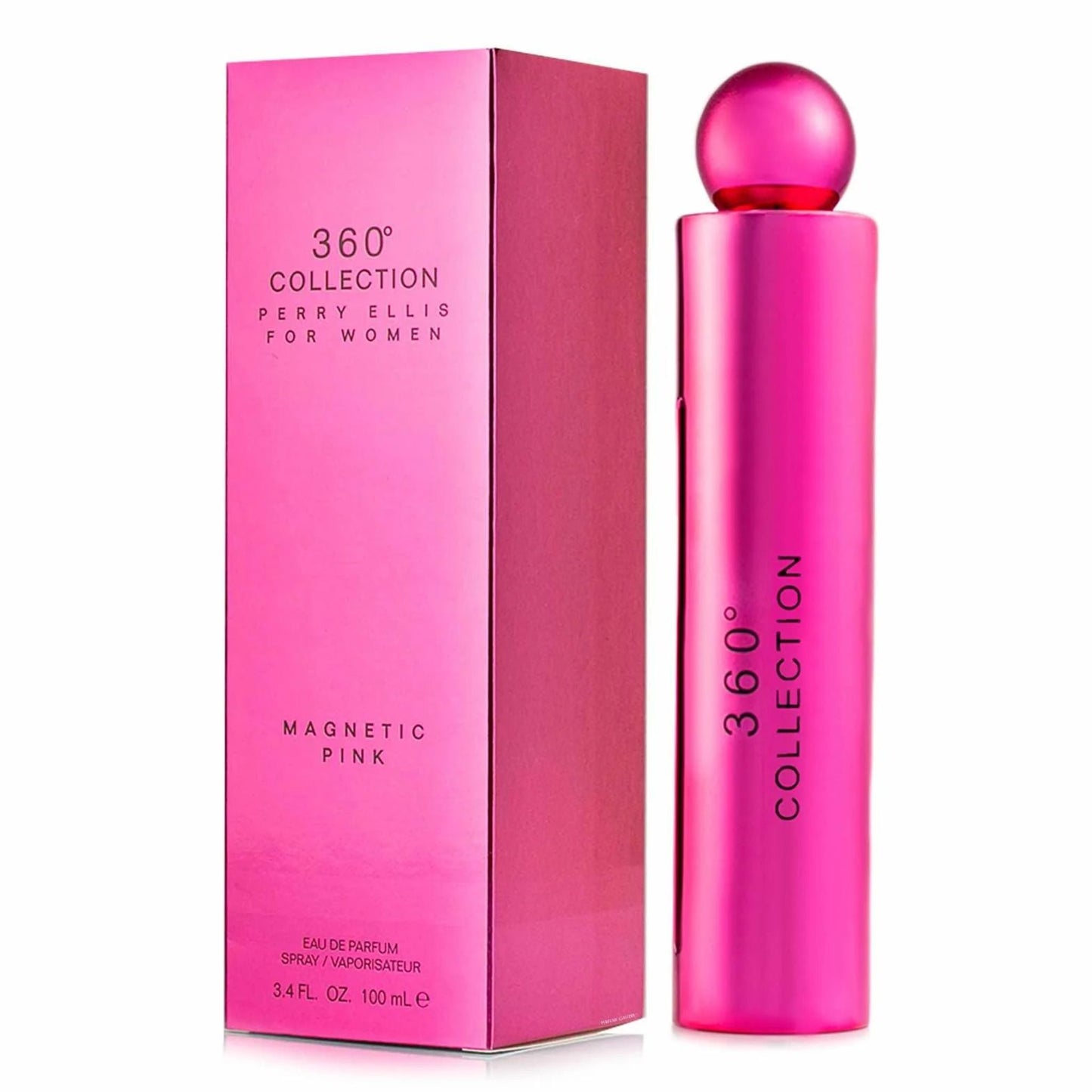 Perry Ellis 360 Collection Magnetic Pink 3.4oz Women EDP Spray by Perry Ellis