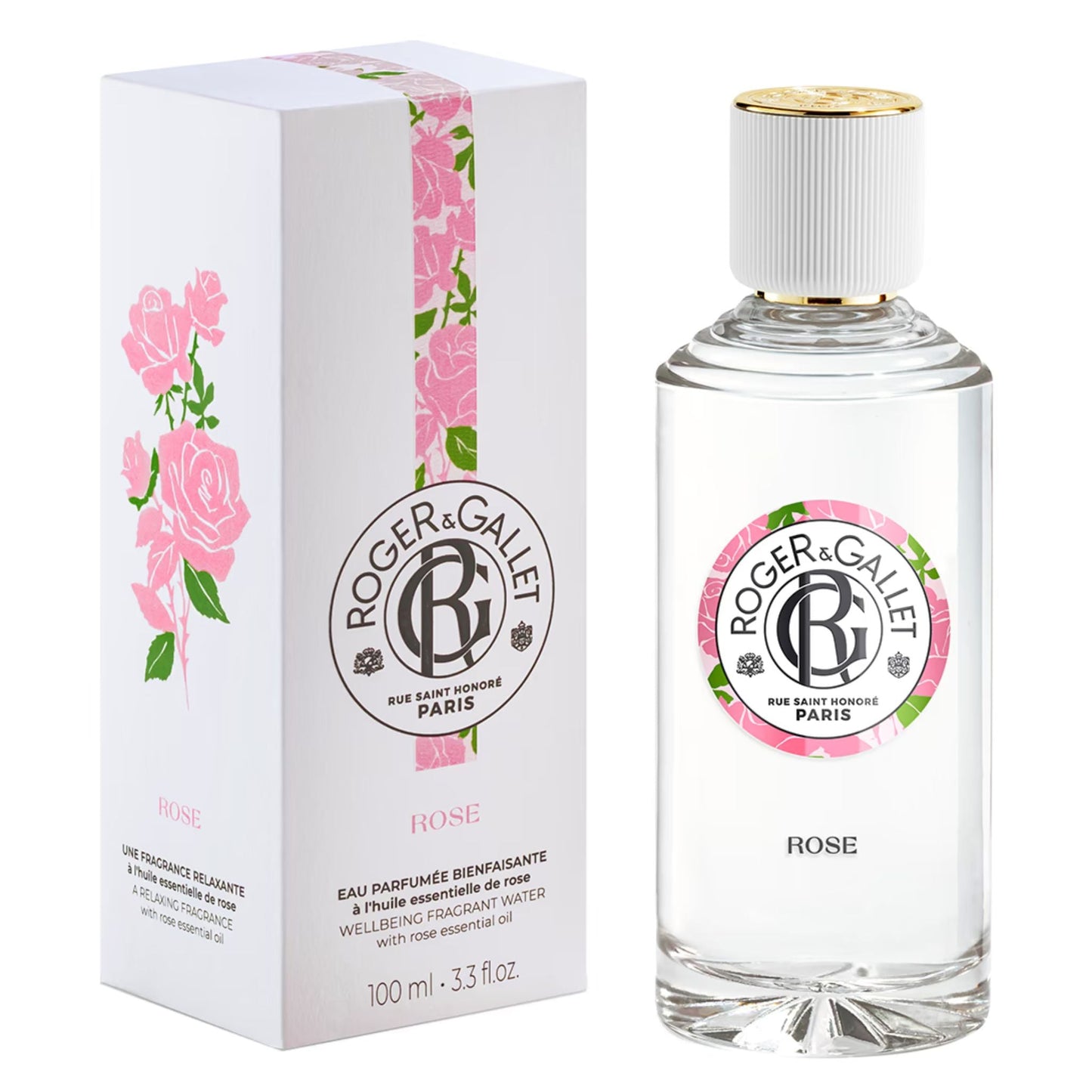 Roger & Gallet Rose Essentiele 3.3oz Women EDT Spray by Roger & Gallet