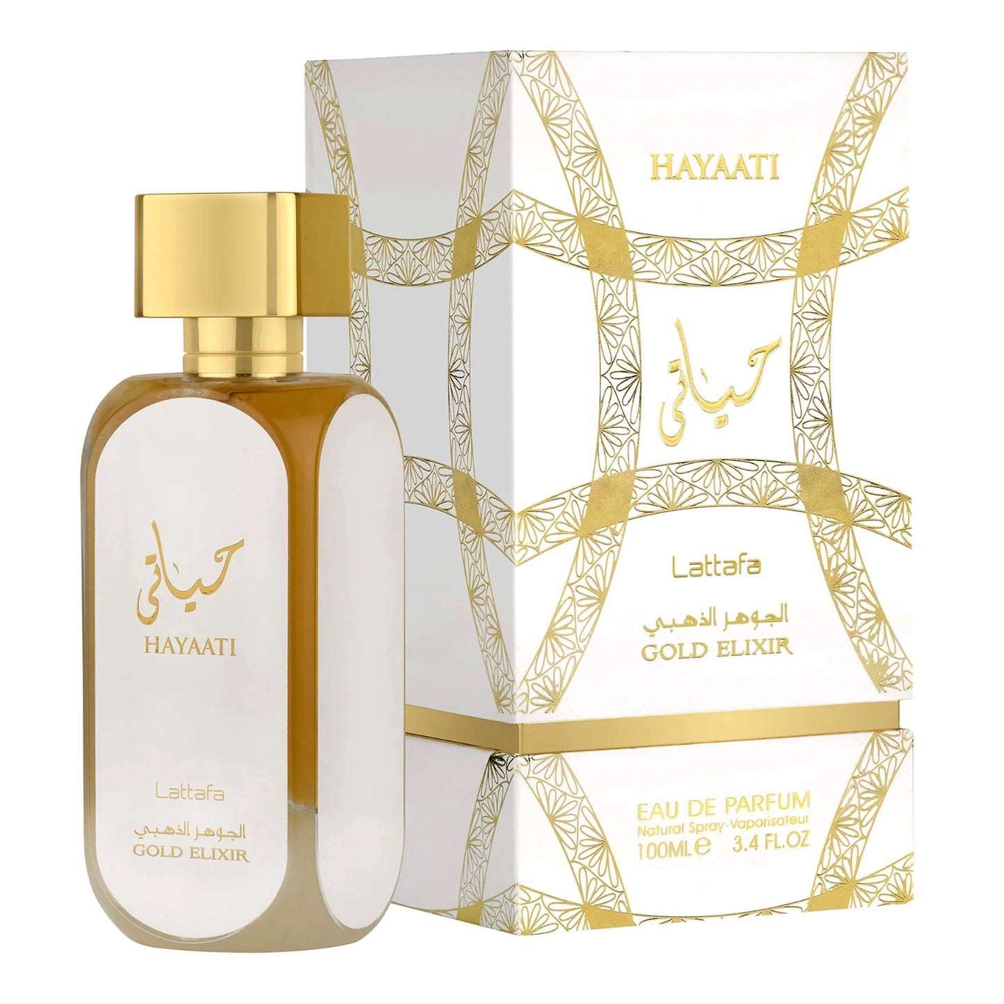 Lattafa Hayaati Gold Elixir 3.4oz Unisex EDP Spray by Lattafa