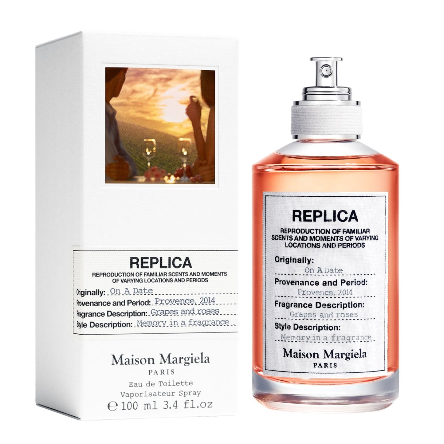 Maison Margiela Replica On A Date 3.4oz Unisex EDT Spray by Maison Margiela