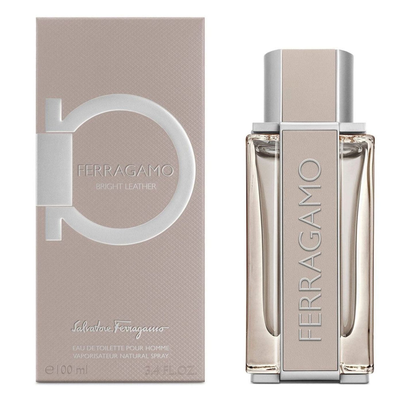Salvatore Ferragamo Bright Leather 3.4oz Men EDT Spray by Salvatore Ferragamo