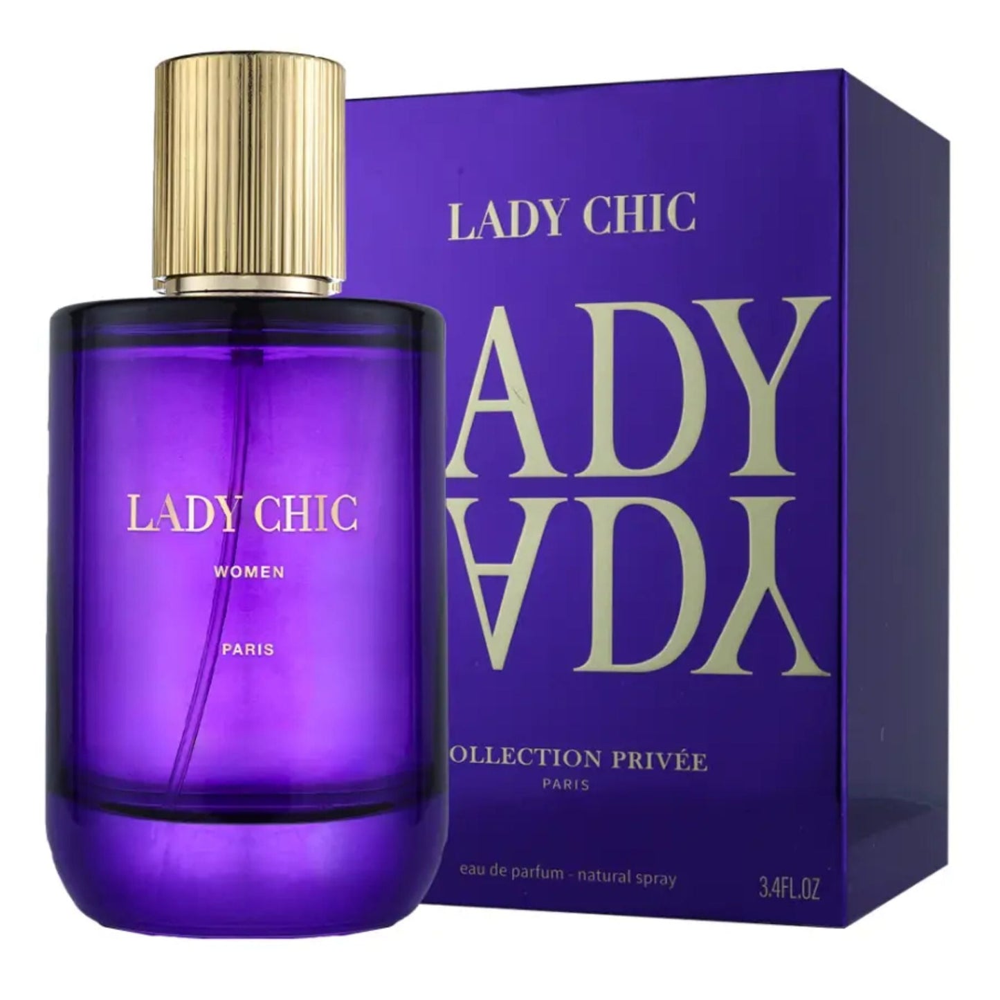Lady Chic 3.4oz Women EDP Spray by Geparlys