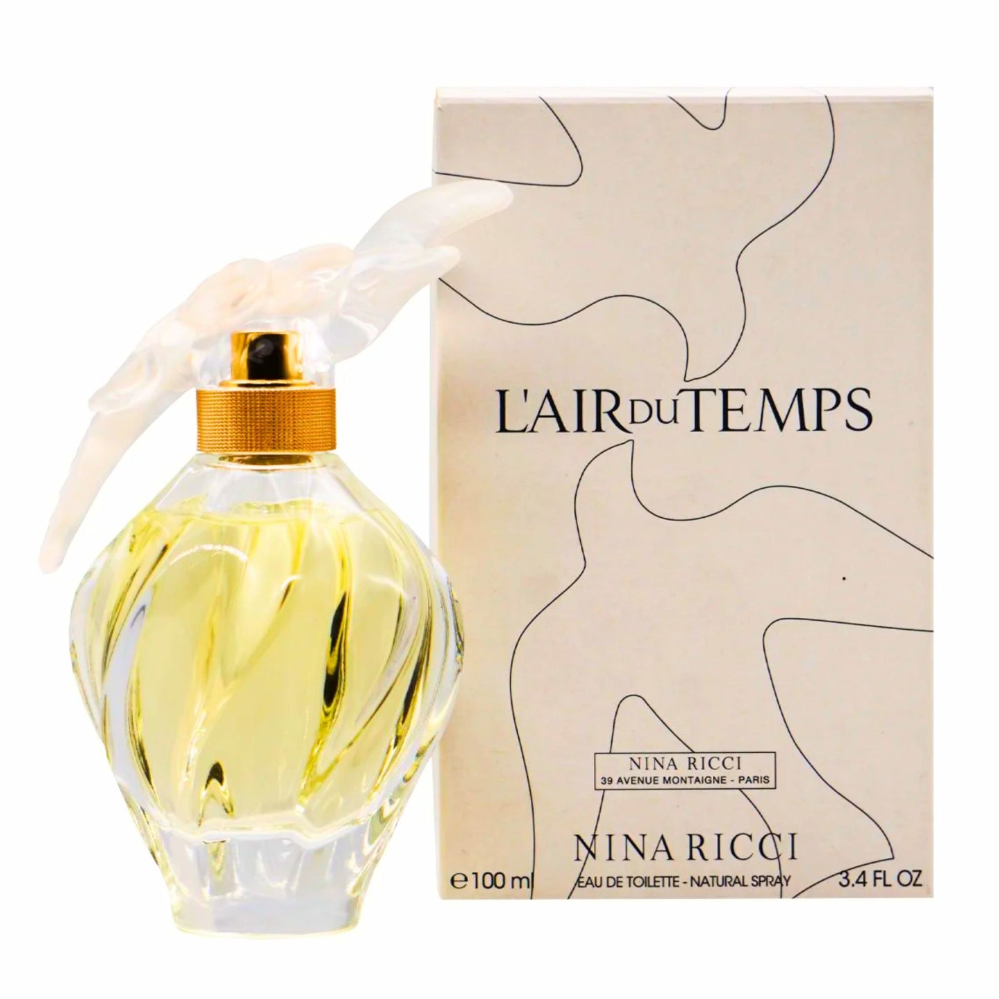 Nina Ricci L'air D.Temps 3.4oz Women EDT Spray Tester by Nina Ricci