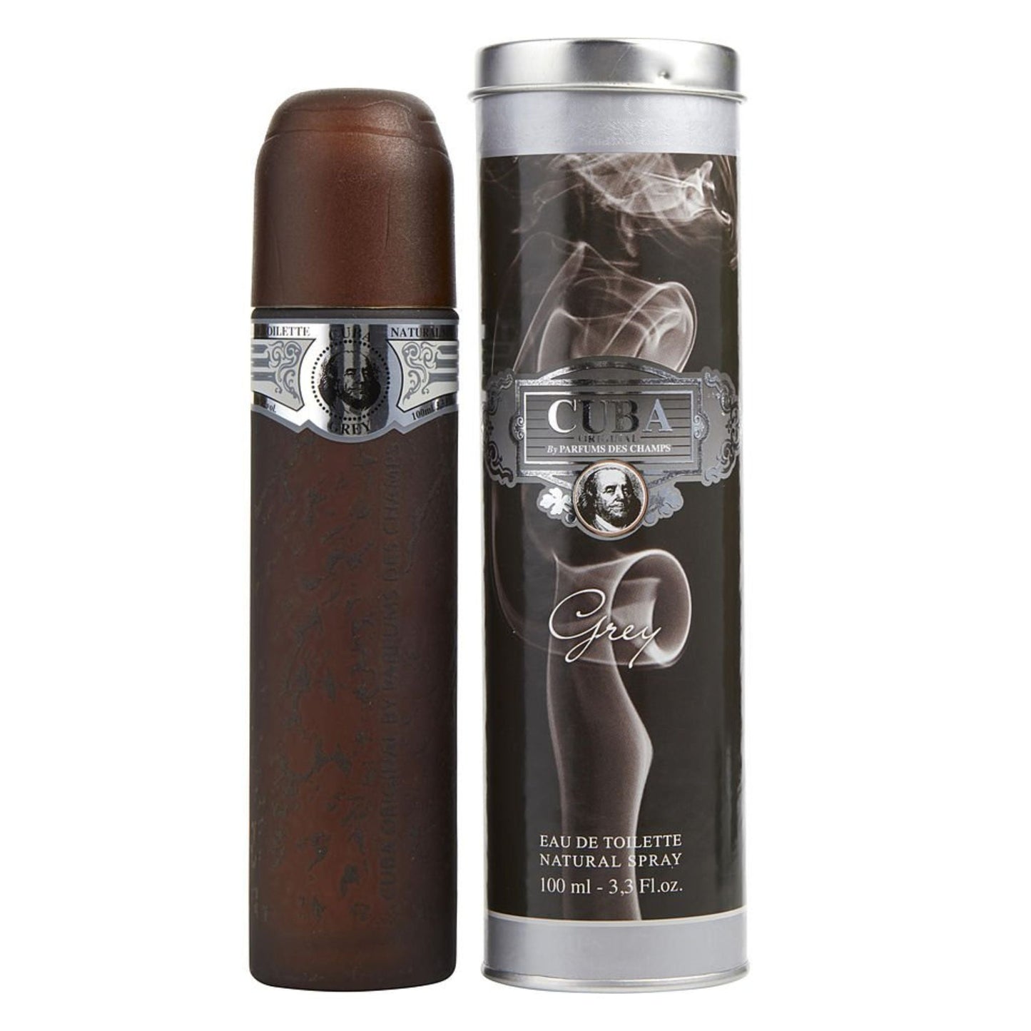 Cuba Grey 3.3oz Men EDT Spray by Cuba