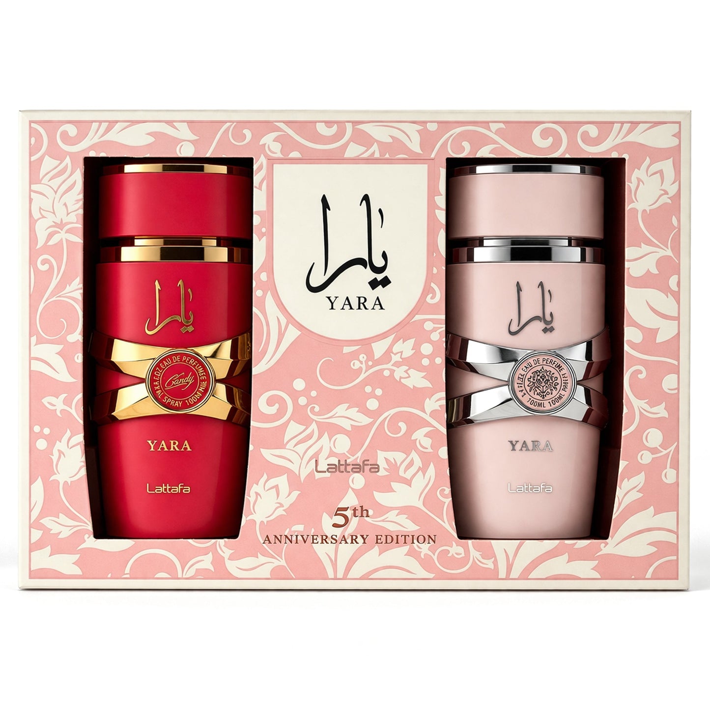 Lattafa Yara & Yara Candy 2-Piece Set 3.4oz Women EDP Spray by Lattafa