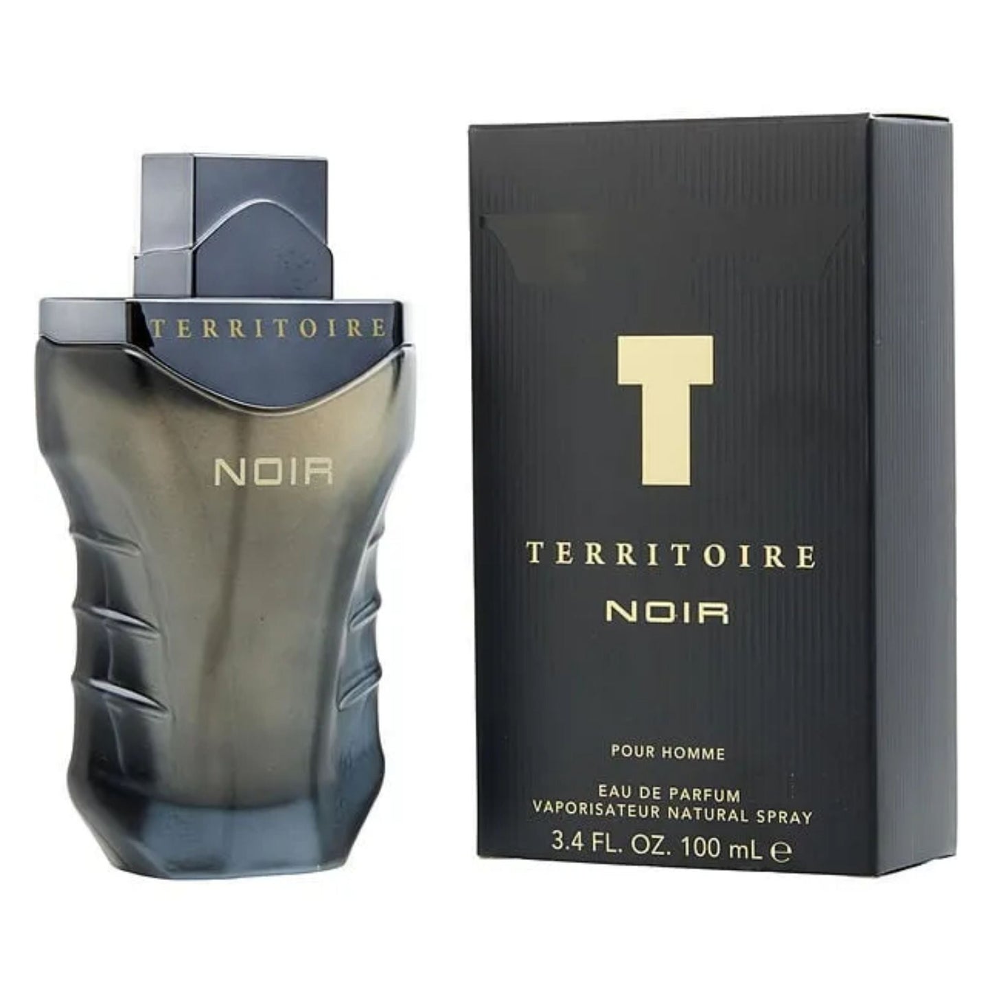 Territoire Noir 3.4oz Men EDP Spray by YZY Perfume