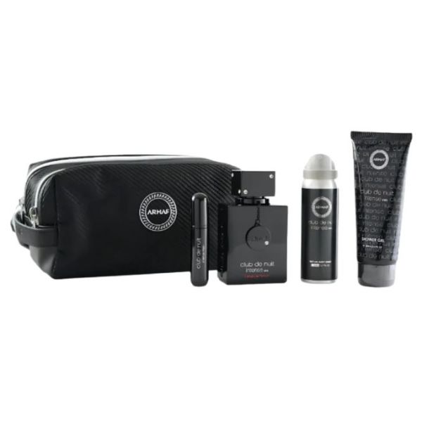 Armaf Club de Nuit Intense Extrait 5-Piece Set 2.37oz Men EDT Spray by Armaf