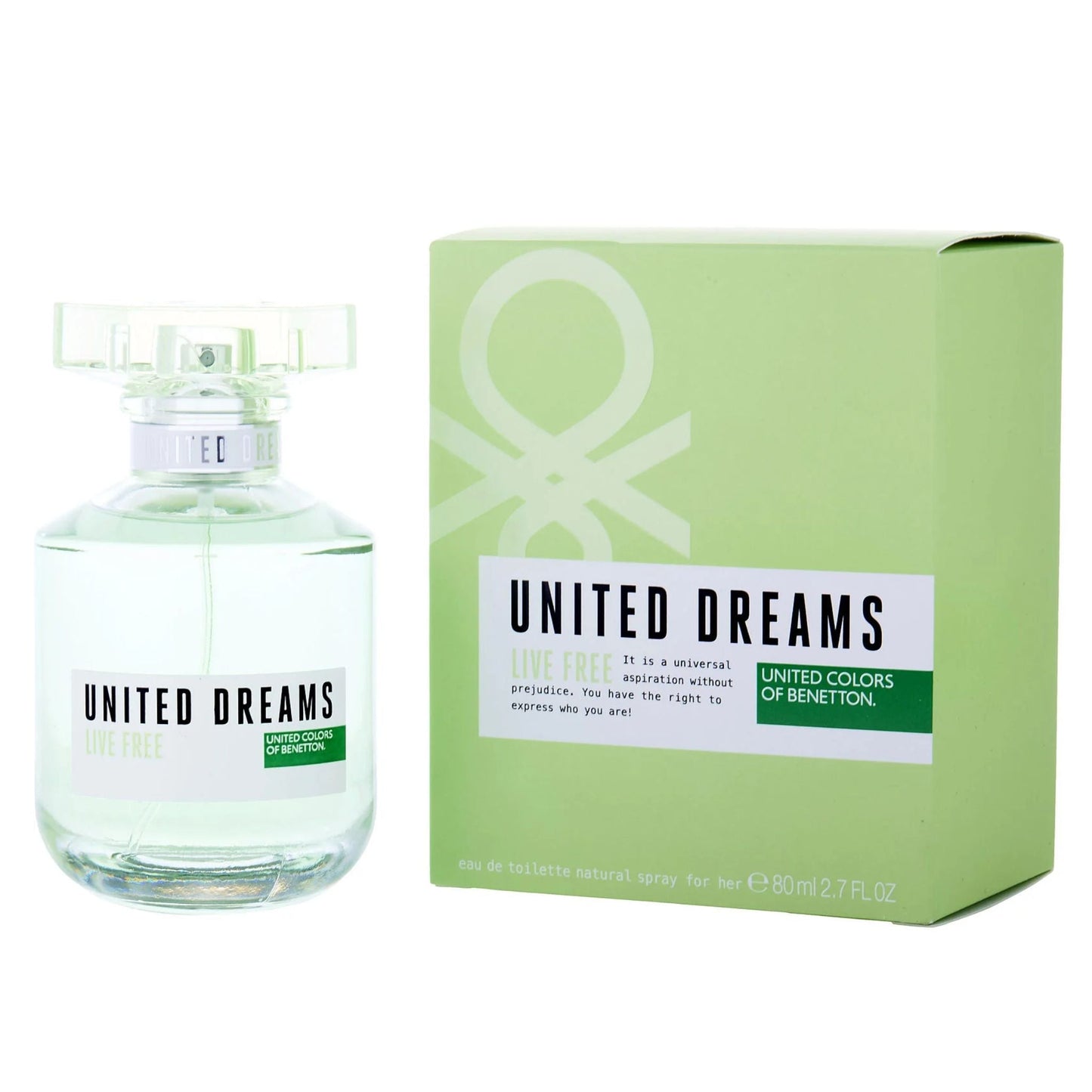 Benetton Live Free 2.7oz Women EDT Spray by Benetton