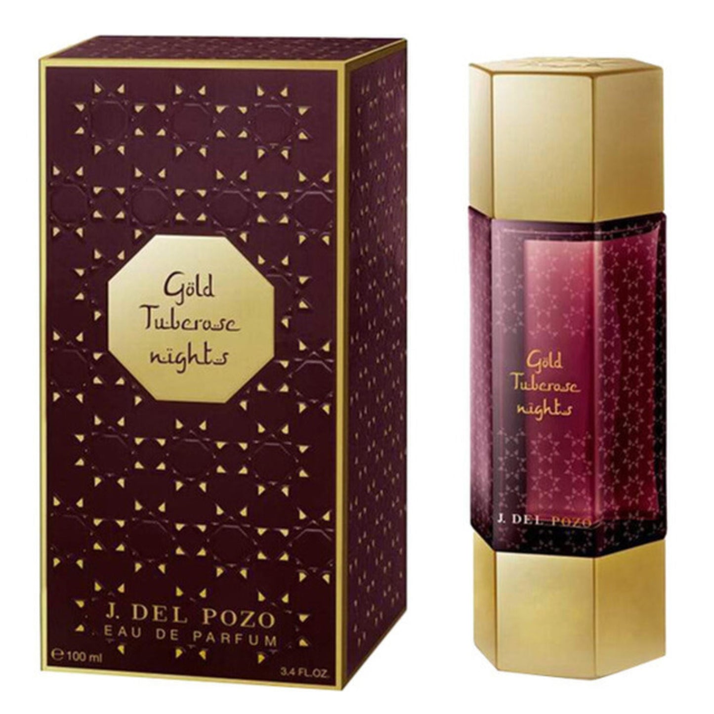 Jesus Del Pozo Gold Tuberose Nights 3.4oz Women EDP Spray by Jesus Del Pozo