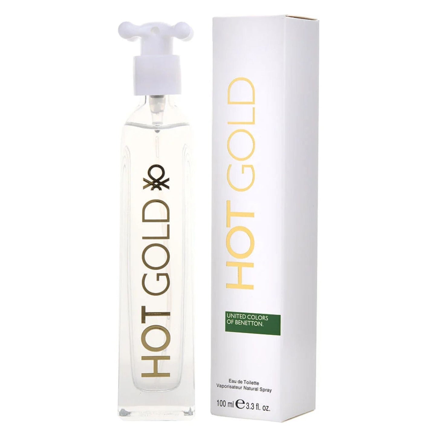 Hot Gold Benetton 3.3oz Women EDT Spray by Benetton