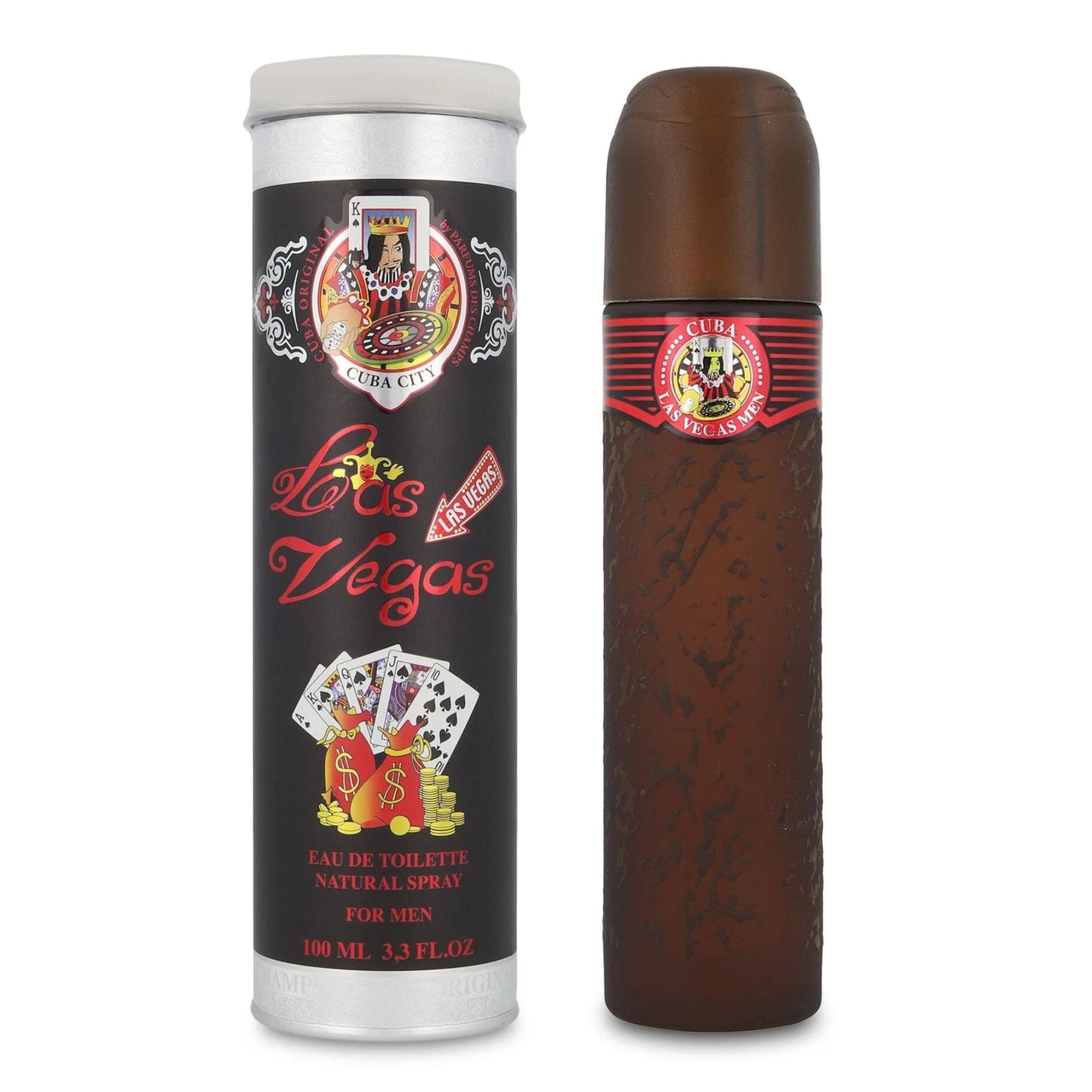 Cuba Las Vegas 3.3oz Men EDT Spray by Cuba