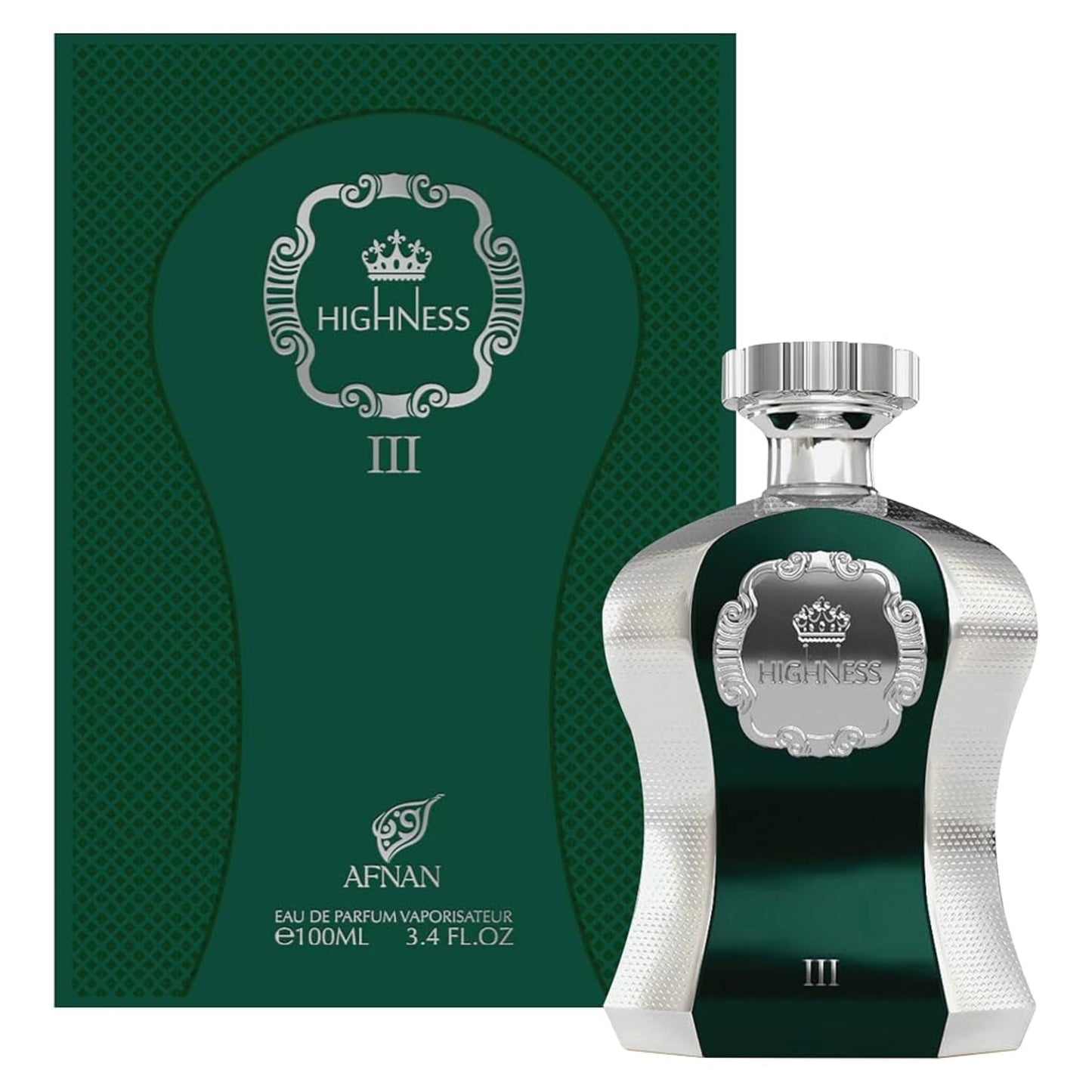 Afnan Highness III Green 3.4oz Men EDP Spray by Afnan