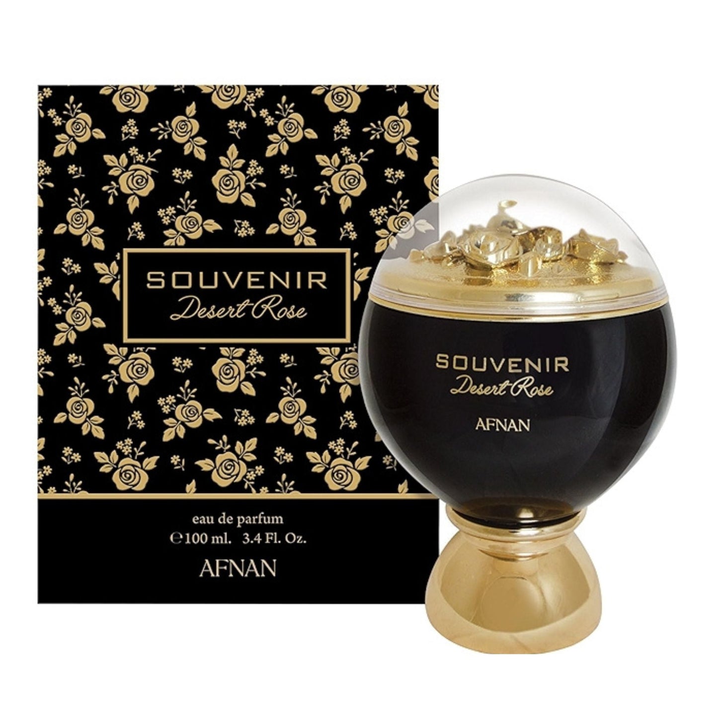 Afnan Souvenir Desert Rose 3.4oz Women EDP Spray by Afnan