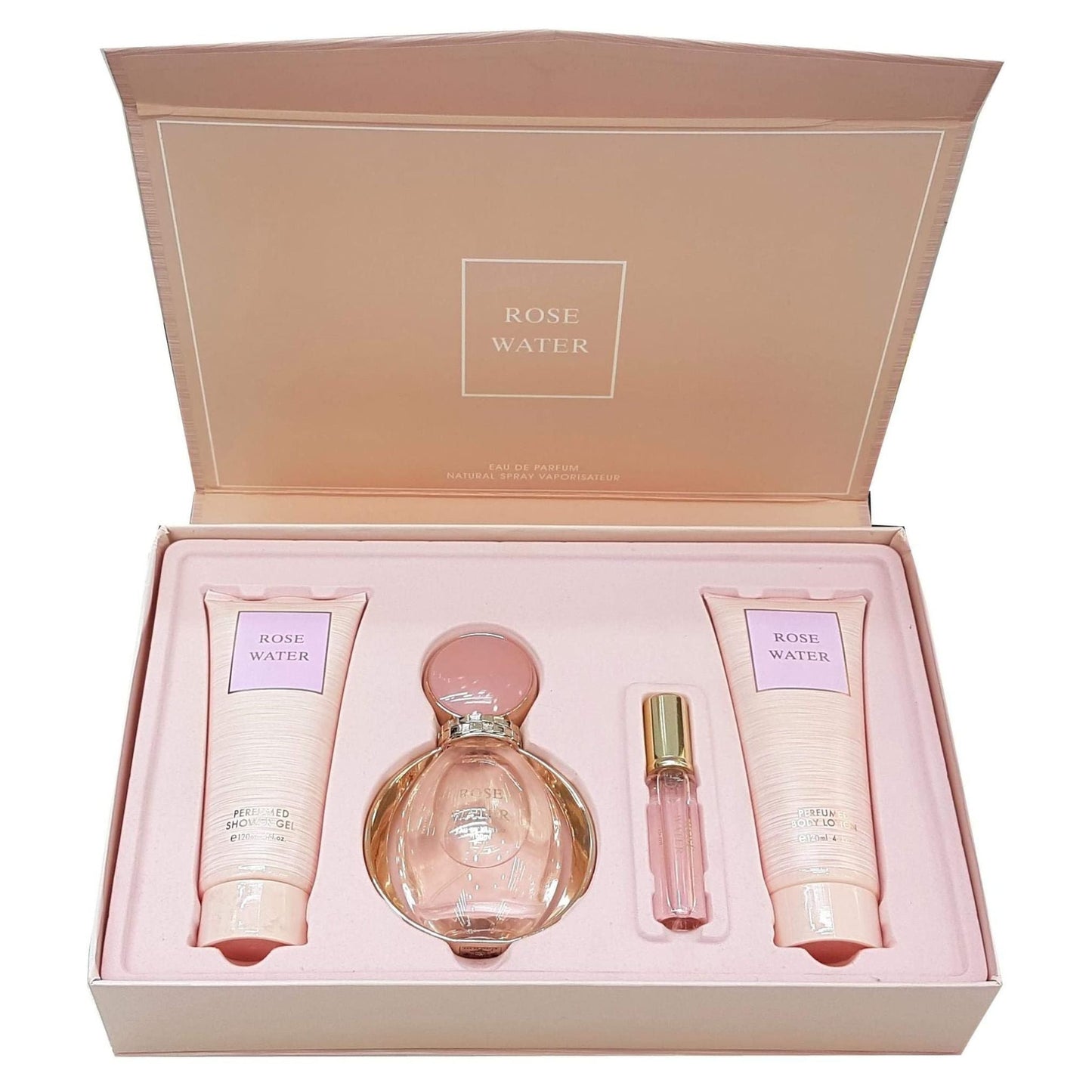 Morakot Rose Water 4-Piece Set 3.4oz Women EDP Spray by Morakot