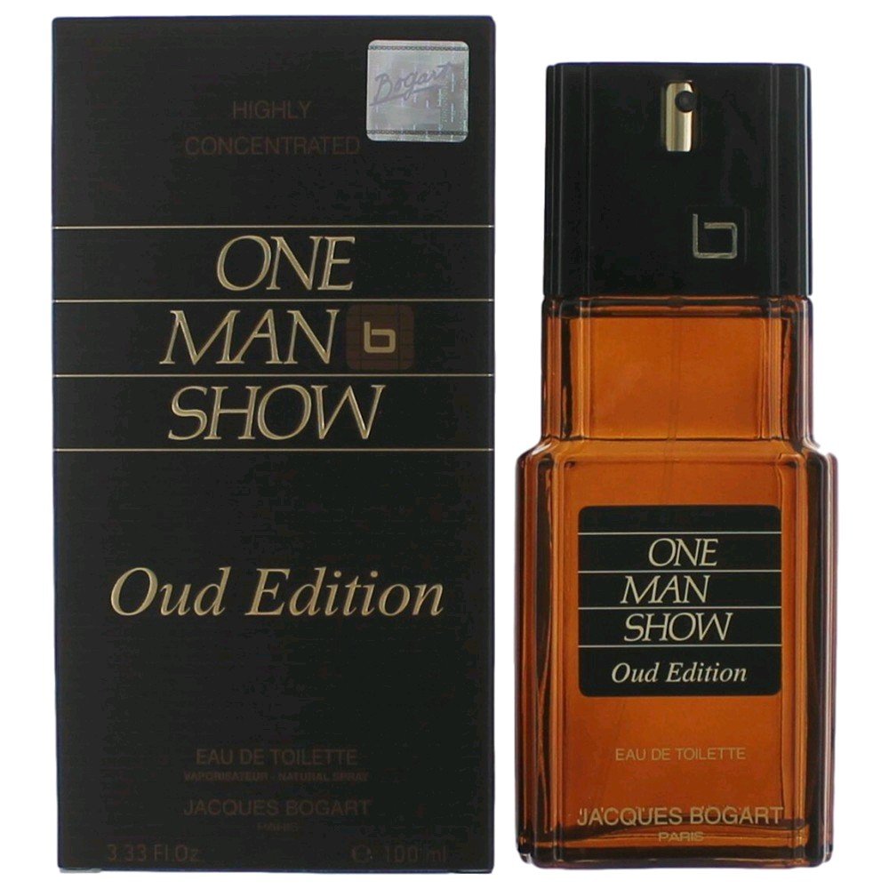 One Man Show Oud 3.3oz Men EDT Spray by Jacques Bogart