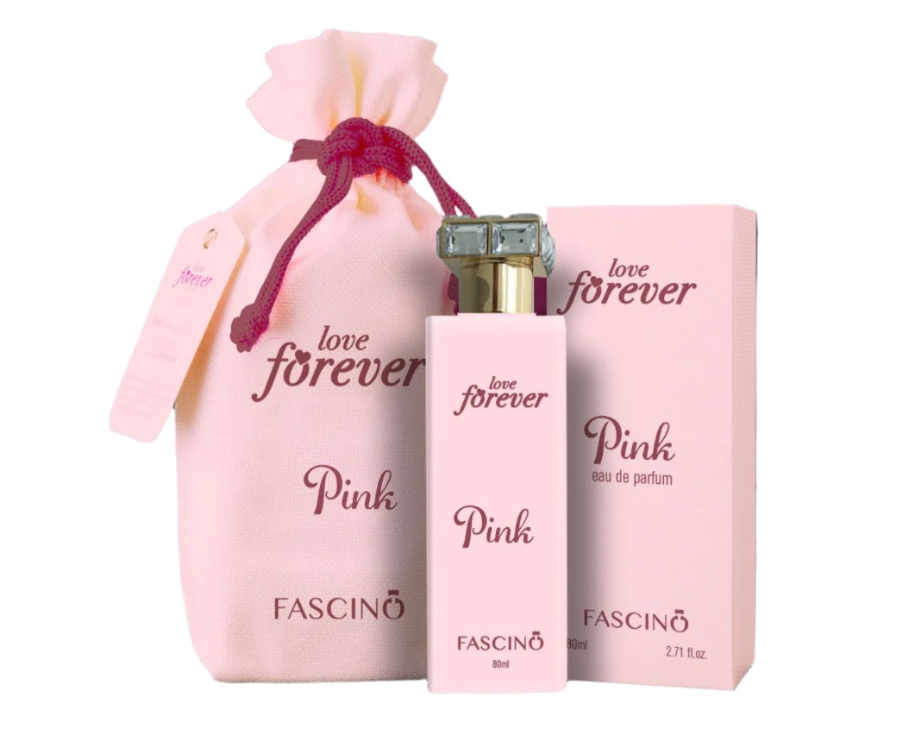 Love Forever Pink 2.7oz Women EDP Spray by Fascino Pride
