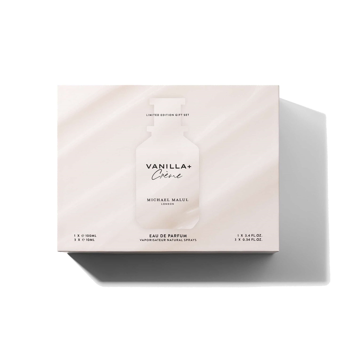 Michael Malul Vanilla+Creme 3-Piece Set 3.4oz Women EDP Spray by Michael Malul