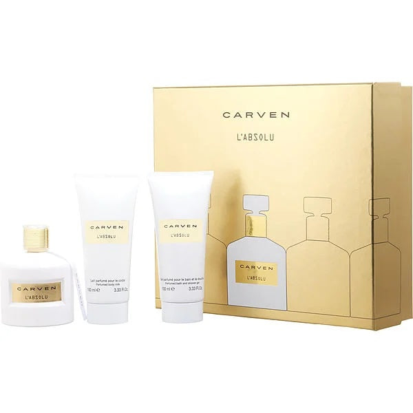 Carven L'Absolu 3-Piece 3.3oz Women EDP Spray by Carven