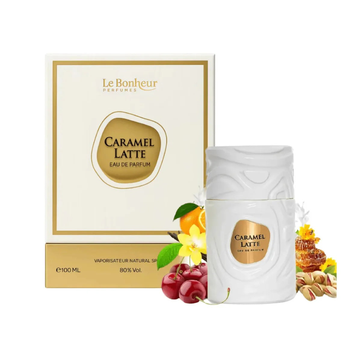 Le Bonheur Caramel Latte 3.4oz Unisex EDP Spray by Le Bonheur