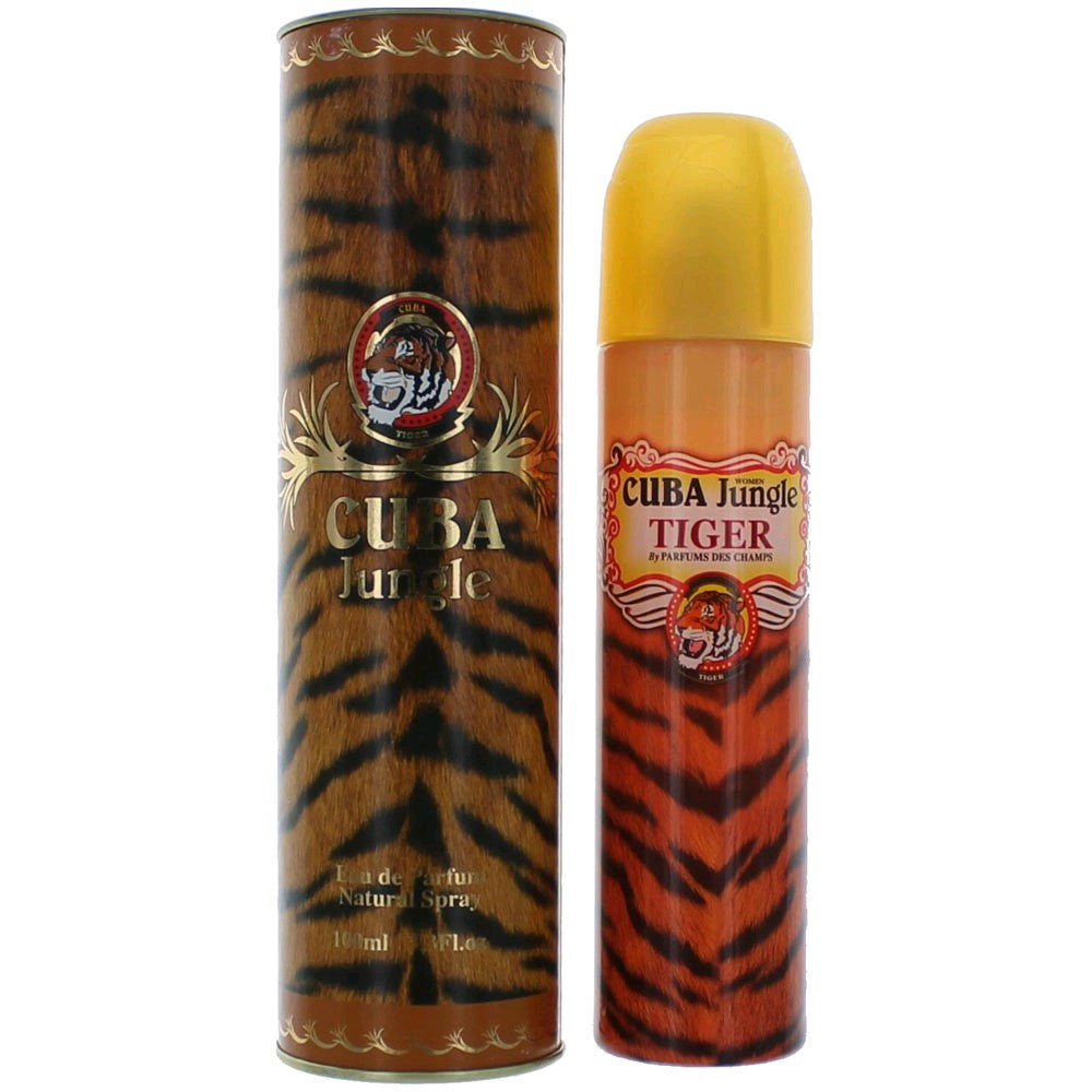Cuba Tiger 3.3oz Women EDP Spray by Cuba