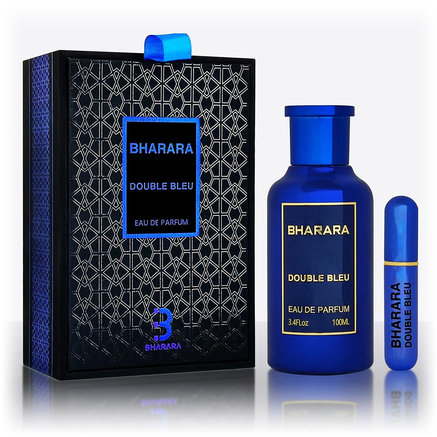 Bharara Double Bleu 3.4oz Men EDP Spray by Bharara