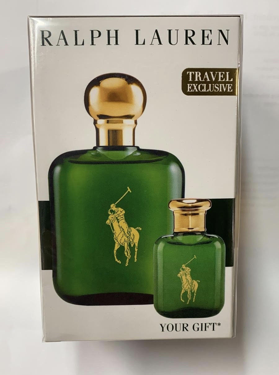Ralph Lauren Polo Green 2-Piece Set 4.0oz Men EDT Spray by Ralph Lauren