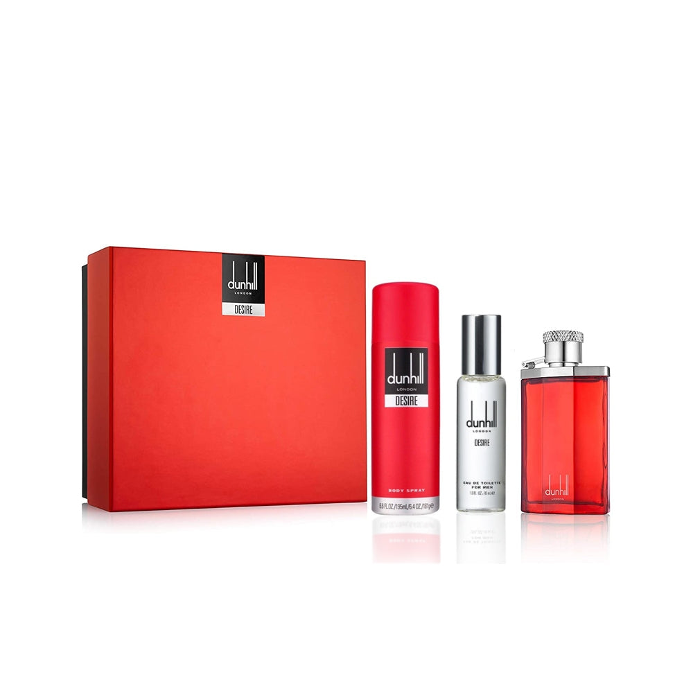 Dunhill Desire Red 2-Piece Set 3.4oz Men EDT Spray by Alfred Dunhill