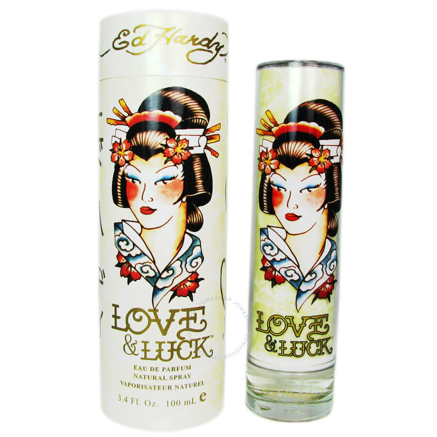 Ed Hardy Love&Luck 3.4oz Women EDT Spray by Christian Audigier