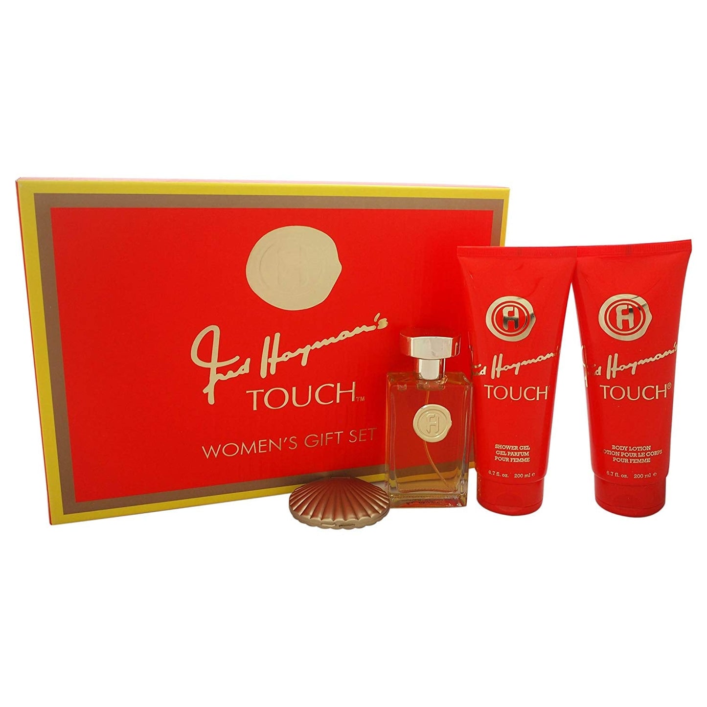 Fred Hayman Touch 4-Piece Set 3.4oz Women EDT Spray by Fred Hayman