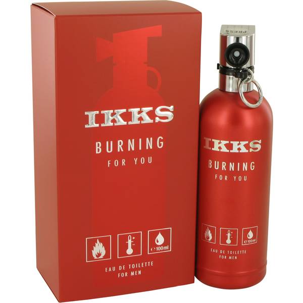 Ikks Burning For You 3.38oz Men EDT Spray by Ikks