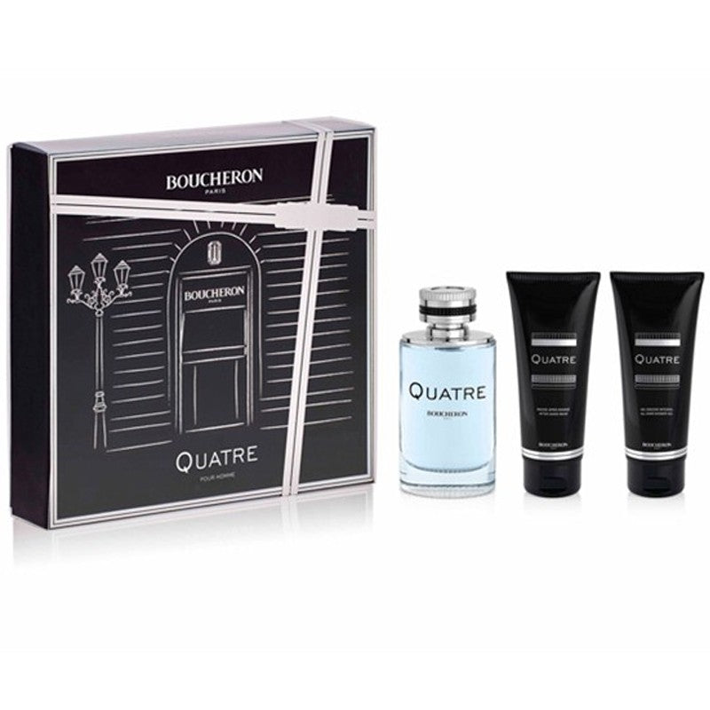 Boucheron Quatre 3-Piece Set 3.4oz Men EDP by Boucheron