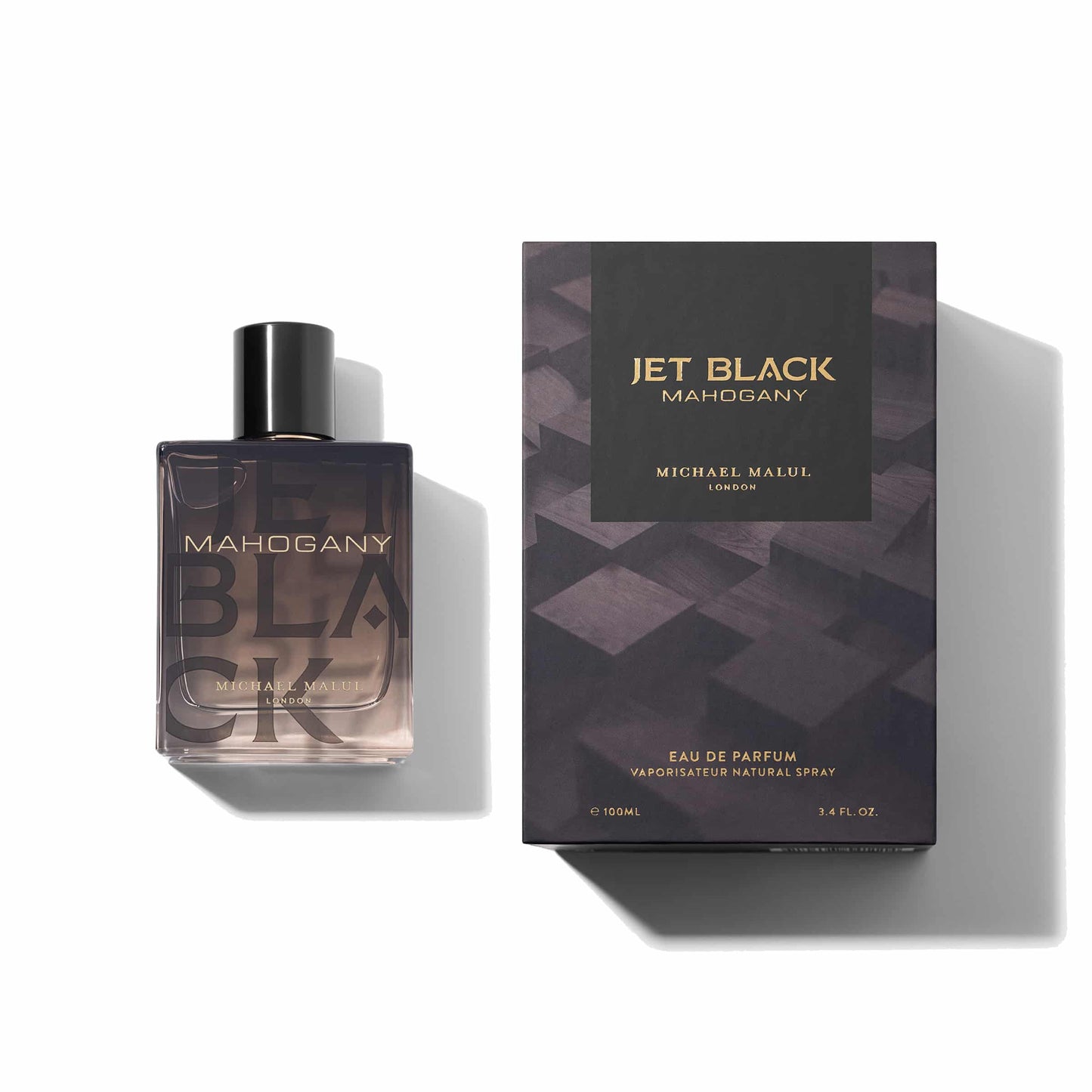 Michael Malul Jet Black Mahogany 3.4oz Men EDP Spray by Michael Malul