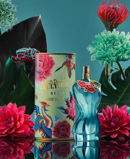 La Belle Paradise Garden by Jean Paul Gaultier original box 3.4oz Eau de Parfum