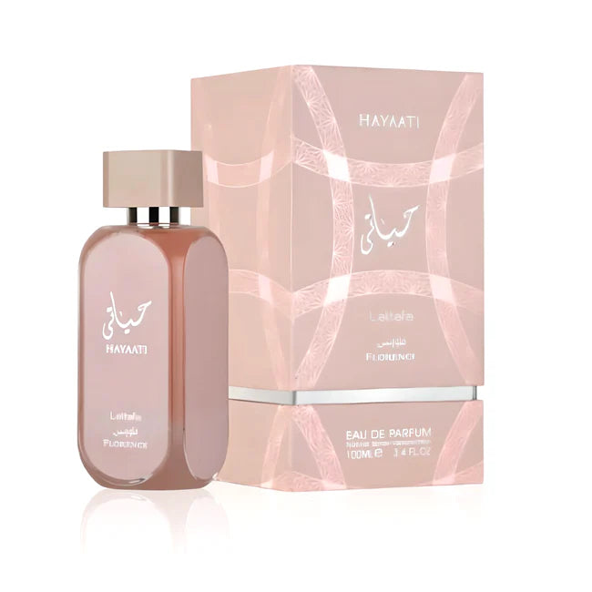 Lattafa Hayaati Florence 3.4oz Women EDP Spray by Lattafa
