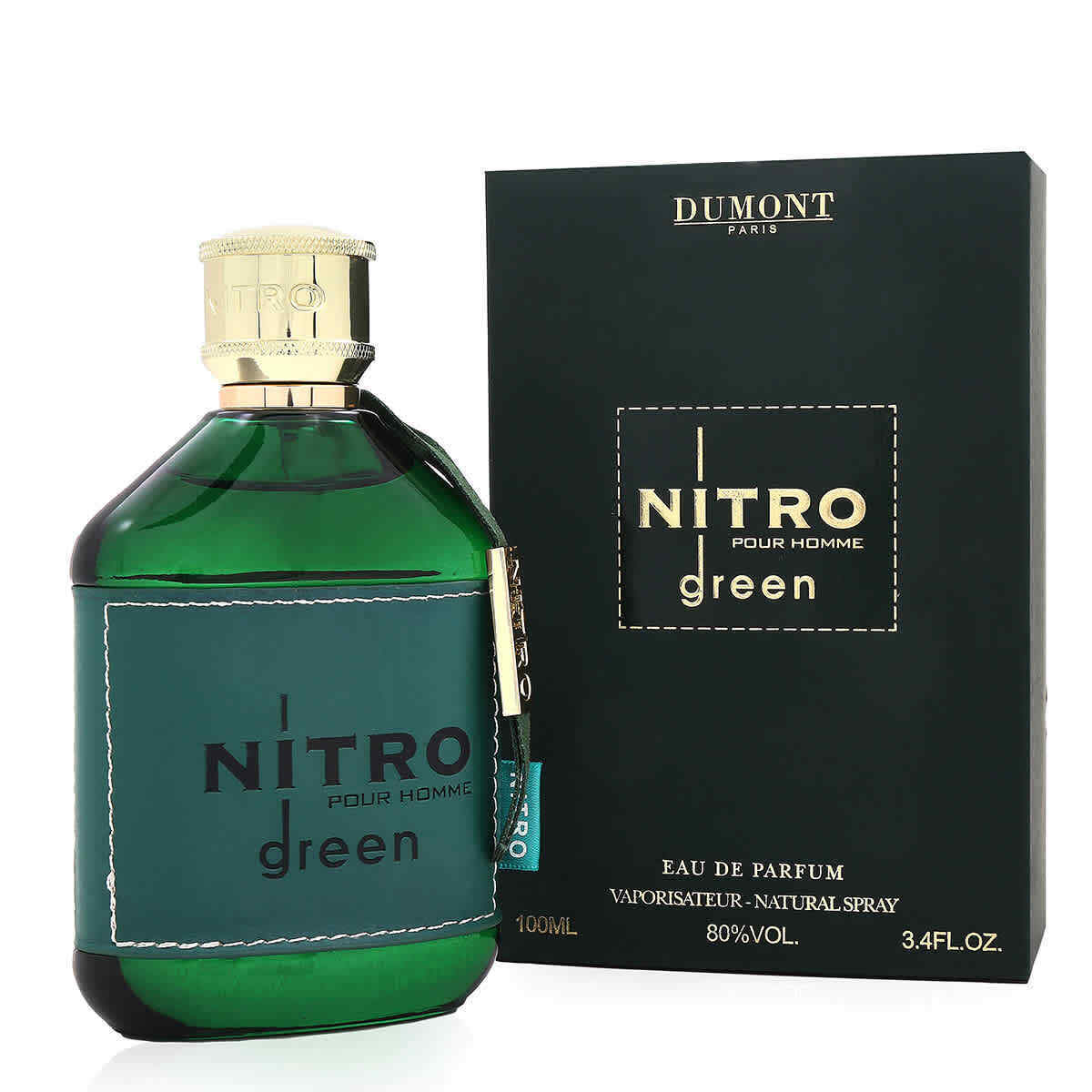 Dumont Nitro Green 3.4oz Men EDP Spray by Dumont
