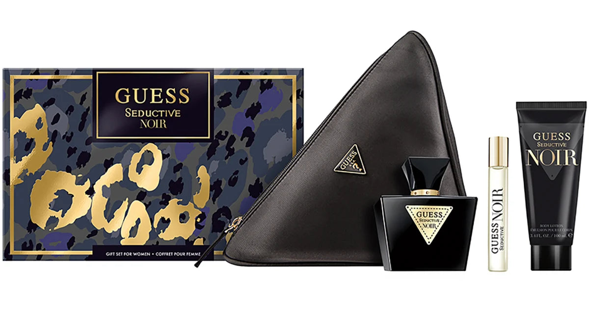 Guess Seductive Noir 4-Piece Set 2.5oz Women EDT by Guess