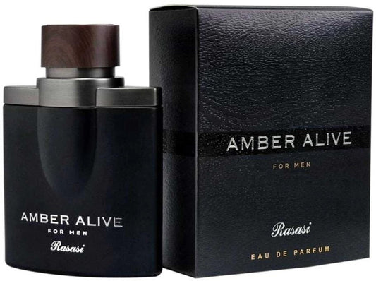 Rasasi Amber Alive 3.3oz Men EDP Spray by Rasasi