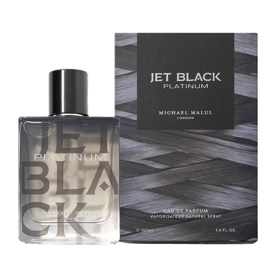 Michael Malul Jet Black Platinum 3.4oz Men EDP Spray by Michael Malul