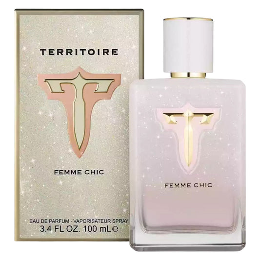 Territoire Femme Chic 3.4oz Women EDP Spray by YZY Perfume