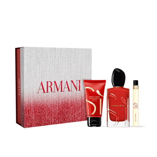 Armani Si Passione 3-Piece Set 3.4oz EDP Women Spray by Giorgio Armani