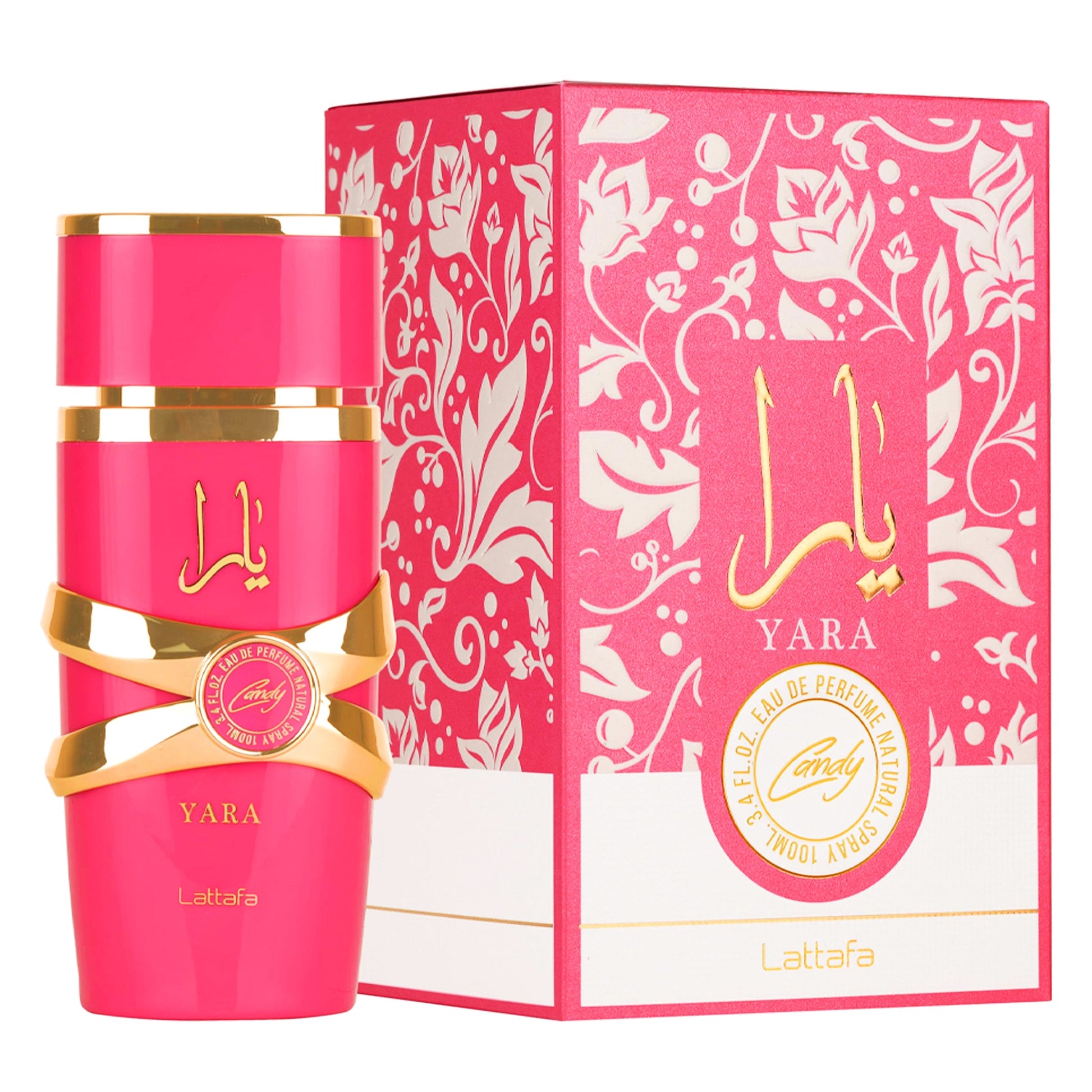 Lattafa Yara Candy 3.4oz Women EDP Spray by Lattafa