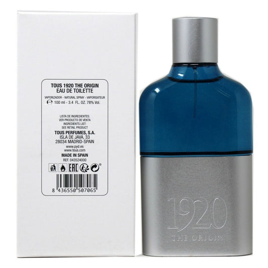 Tous 1920 Origin Blue 3.4oz Tester Spray by Tous